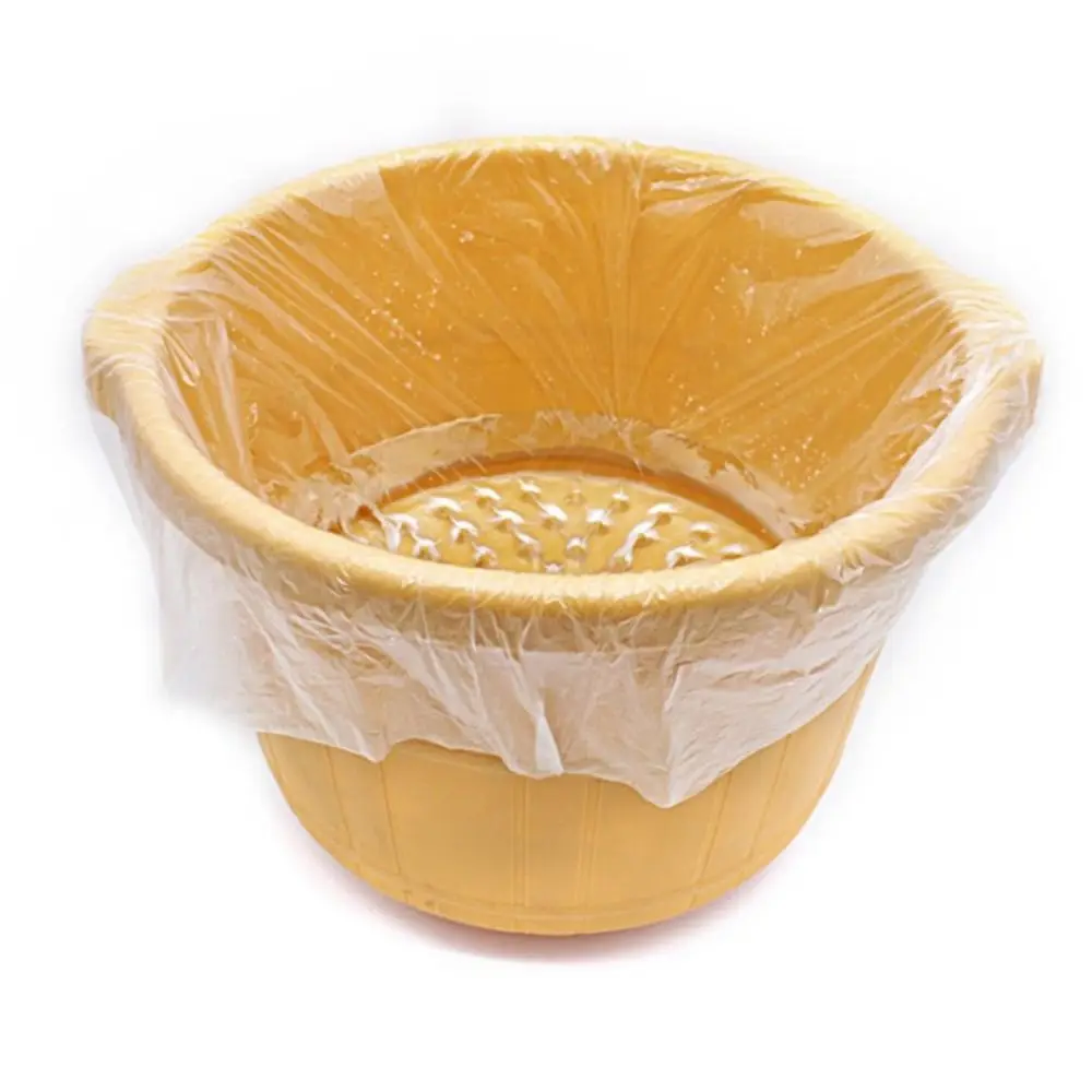 240 قطعة أكياس حوض القدم شفافة مقاومة للحرارة رشاقته المتاح حوض القدم بطانات 65 سنتيمتر * 50 سنتيمتر مقاوم للماء أكياس سبا القدم صالون