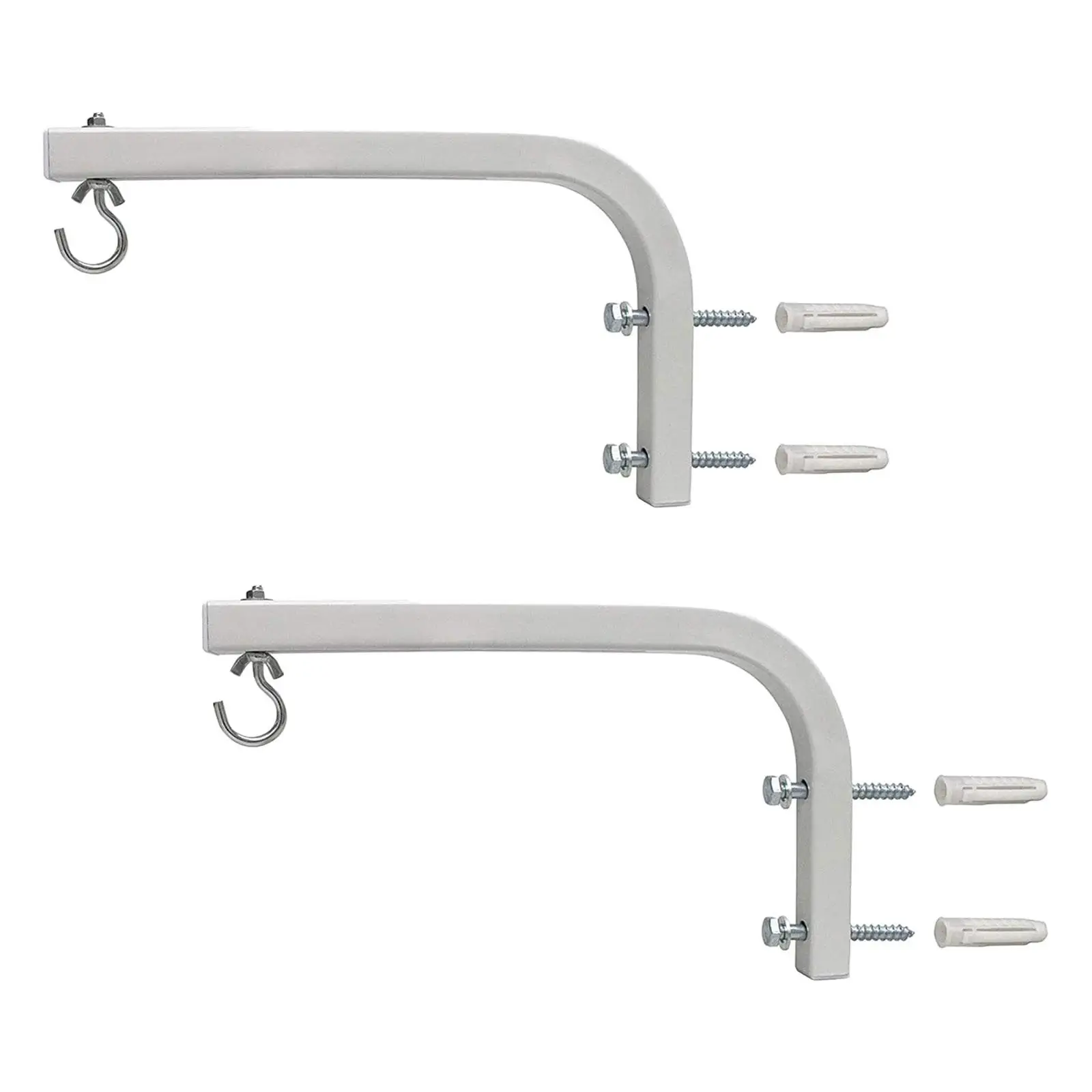 

Projector Curtain Wall Mount Bracket Multipurpose Projector Screen Mounting Hook Projector Bracket for Living Room Household