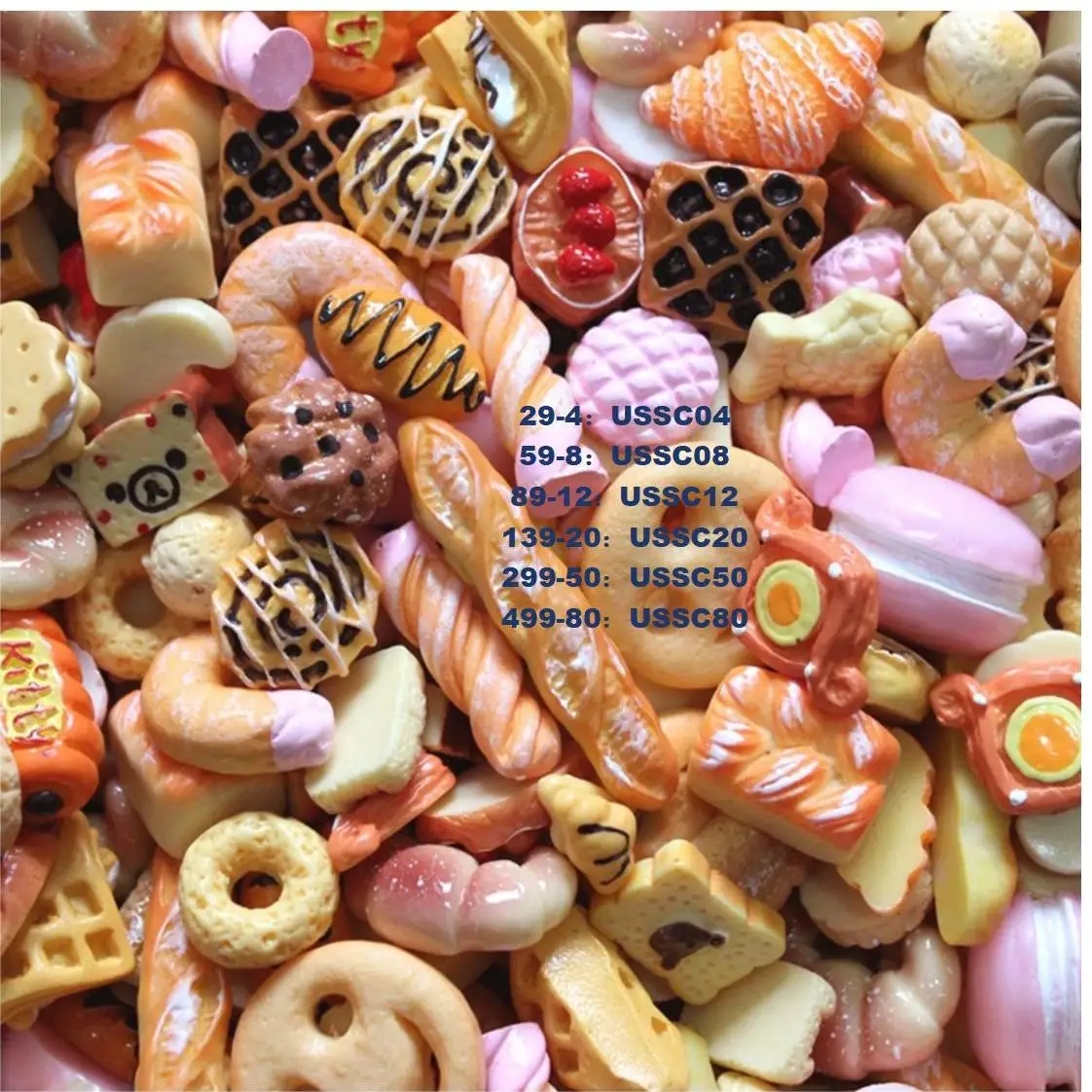 Mini Food For Barbie Dolls Kawaii 30 Items /Lot Kids Toys Miniature Accessories Best Gifts For Girls Children Christmas Present