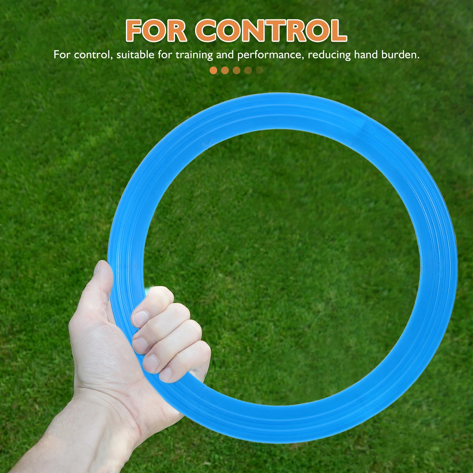 5 قطعة حلقات شعوذة السيرك اليد موازنة الدعائم البلاستيك القذف خواتم البهلوانية تظهر معدات أداء الحفلات