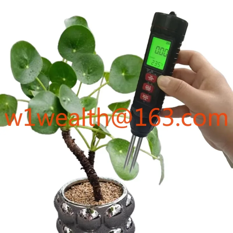 

Садовая ферма 2 в 1, электрический тестер почвы, цифровой электрический тестер, электрический тестер большого экрана с кабельной почвой