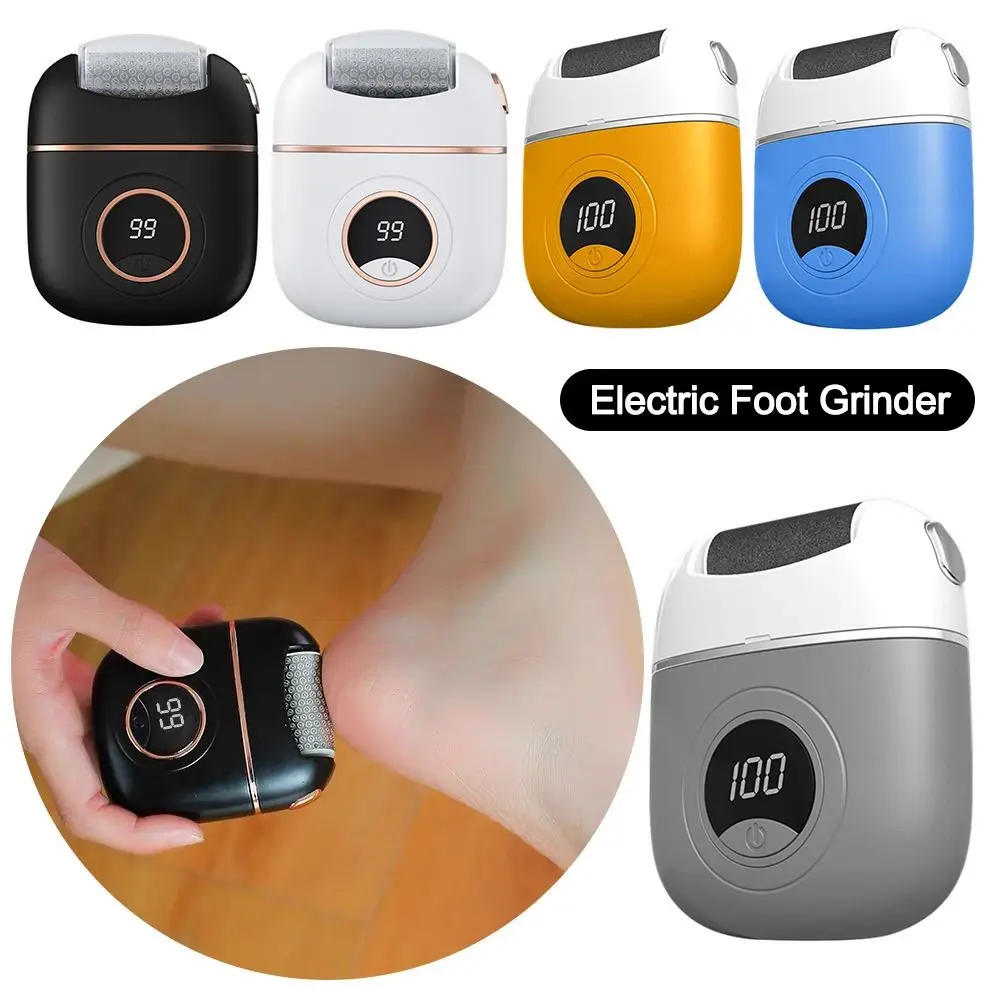 Automatic Electric Foot Grinder Digital Display Removes Dead Skin Electric Feet Sander Rechargeable