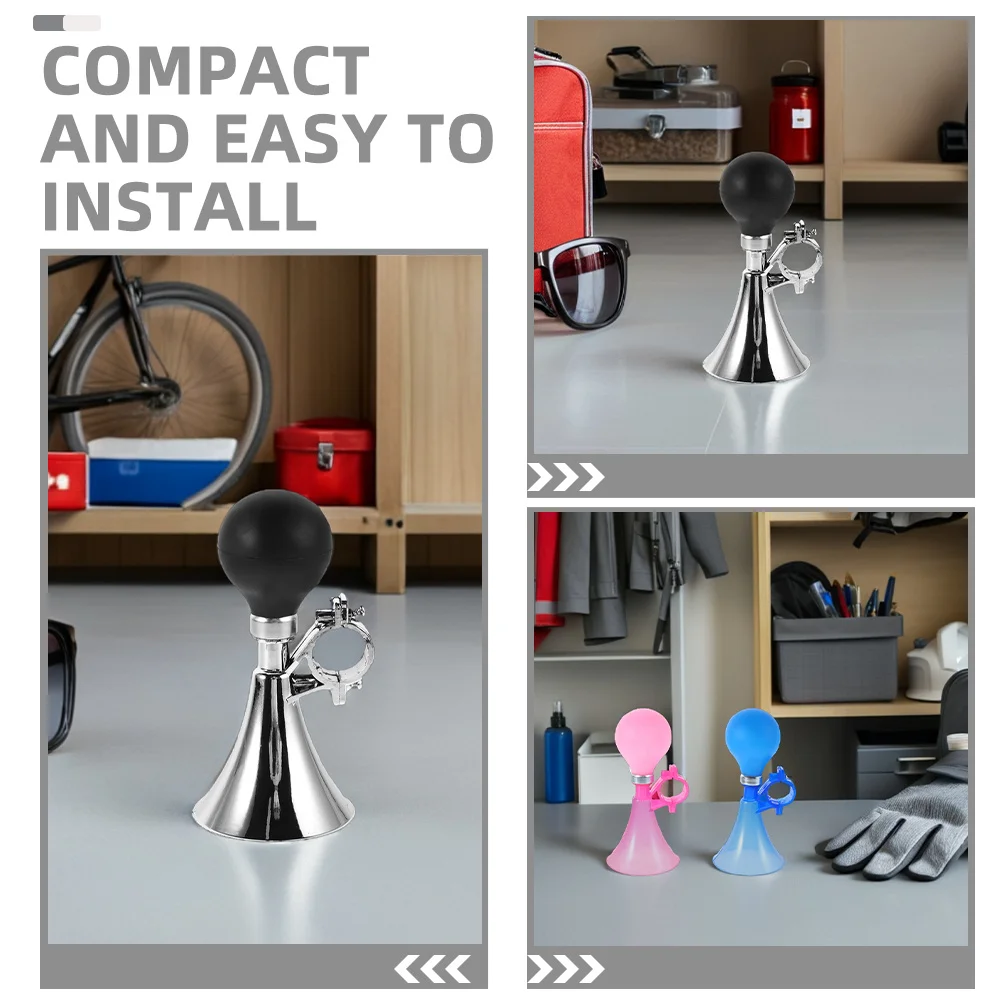 9Pcs Kids Bike Horn Maker for Children's Bicycle Bell Handlebar Mounted Safety Alert Cycling Accessory for Boys and