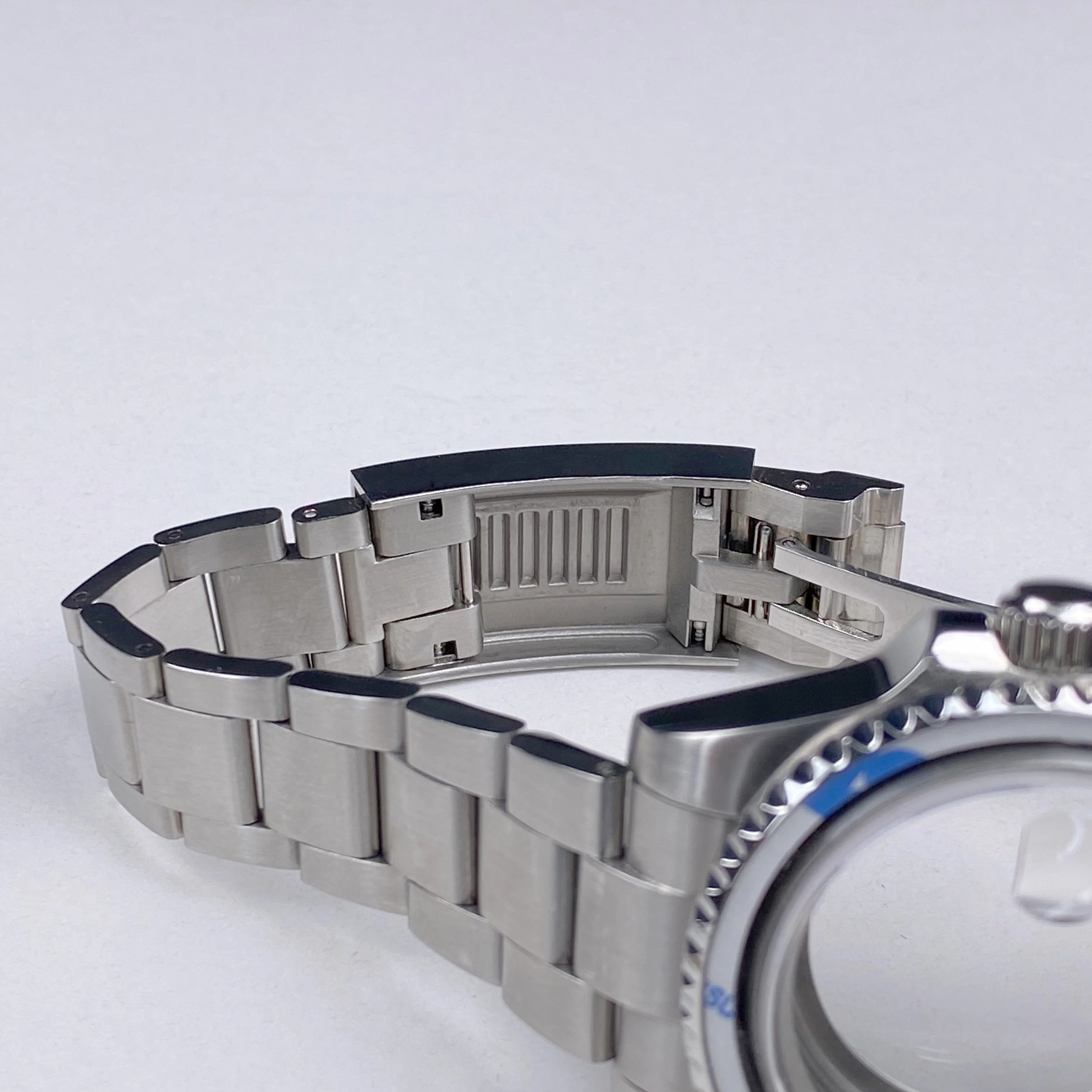 Синий корпус часов NH35 40 мм для Seiko mod, запасная часть, сапфировое стекло, корпус из нержавеющей стали, подходит для механизма NH34/35/36, SUB/GMT