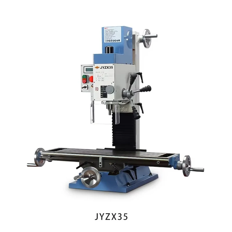 

JYZX35 Silent Digital Bench Drill Milling Machine Variable Speed 36mm Max Drilling 1.5kW Power Home Use