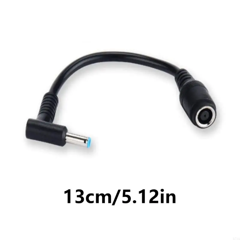 573A 7.4mmx5.0mm محولات كابل محول كبل للكمبيوتر المحمول 4.5x3.0mm ذكر إلى 7.4x5.0mm