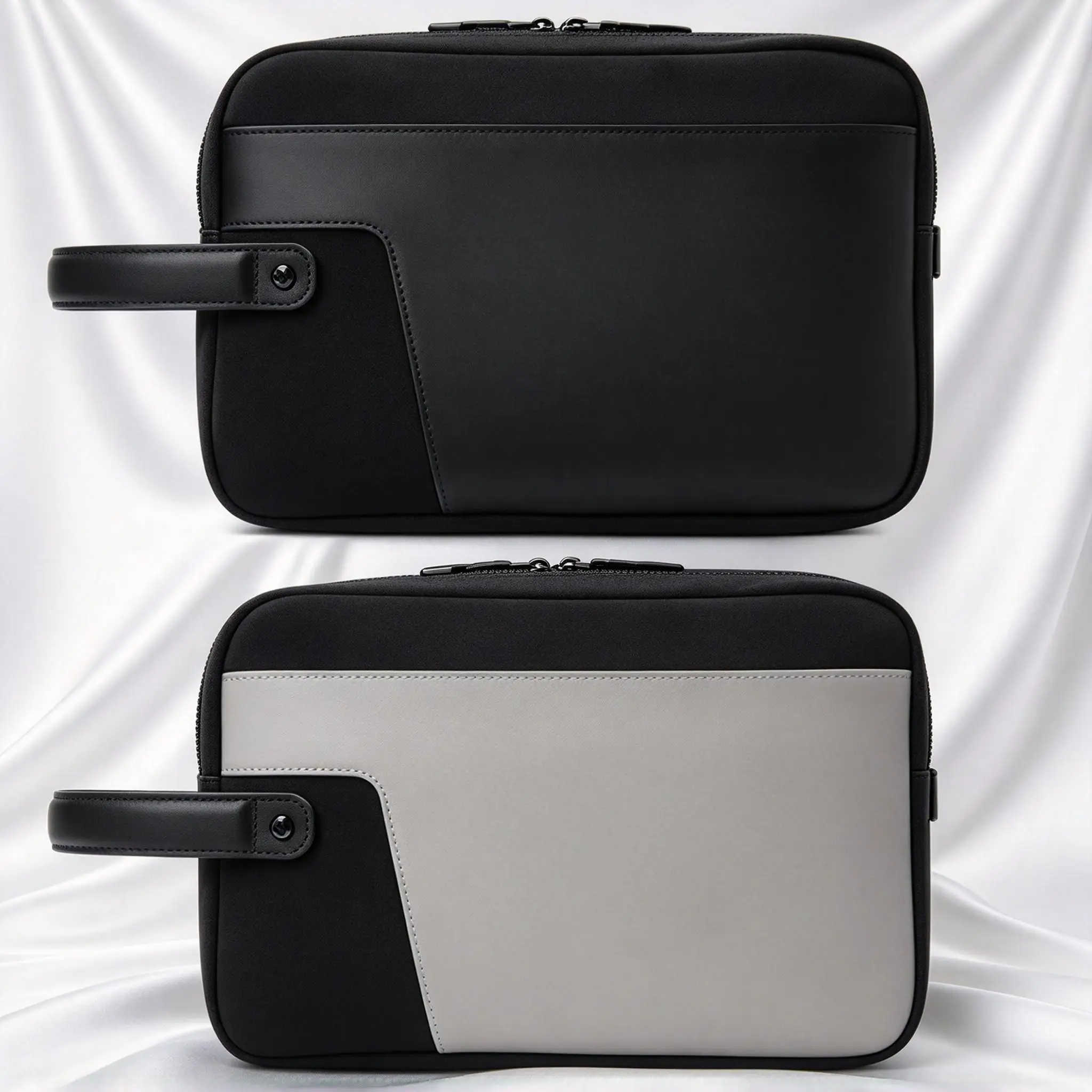 New Golf Handbag Wrist Pouch for Men Women, Double Layer Multifunctional Storage Hand Clutch