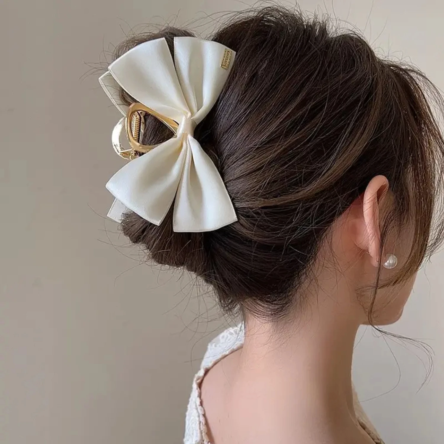 Fliege Clip Rückseite des Kopfes Haarnadel