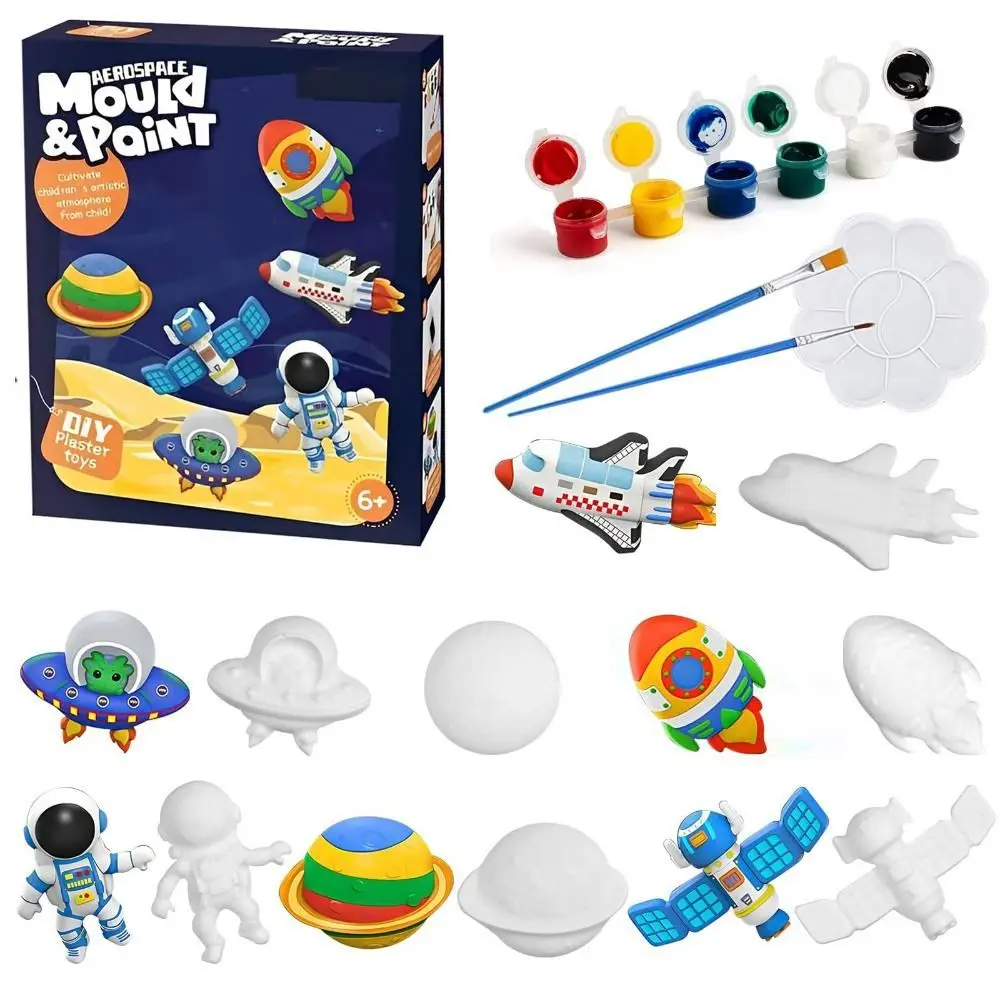 High Quality Cartoon Painting Set with Pigment Random Graffiti Graffiti Toys Handmade Model Toy