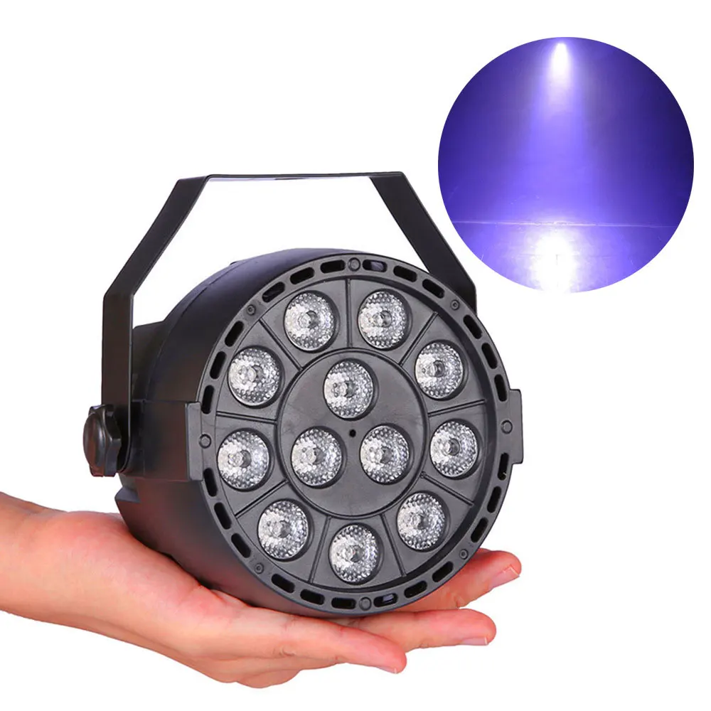 12/18/36/54LED UV Stage Light DMX Stage Sound Activated Par Blacklight Spotlight for Party Dance DJ Disco Bar