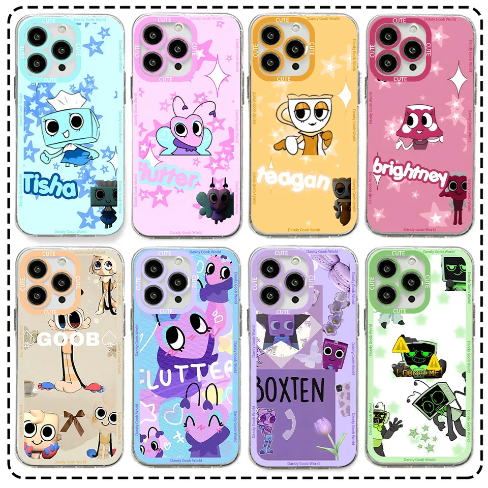 G-Goob D-Dandys World Phone Case For Samsung S25 S24 S23 S22 S21 S20 FE  Note20 Note10 Plus Ultra Lite 5G Clear Soft TPU Cover - AliExpress