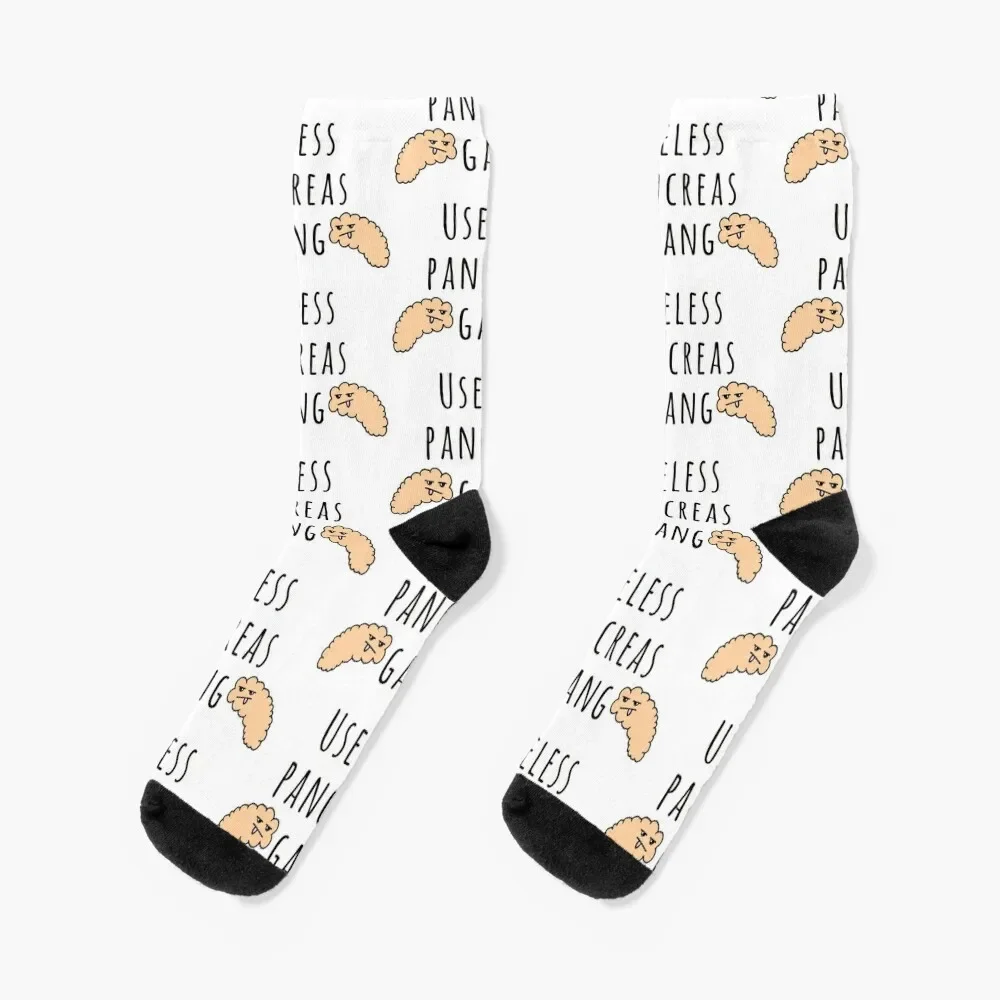 

Useless Pancreas Gang Socks Wholesale Stockings compression cool with print Men's Socks Luxury Women's