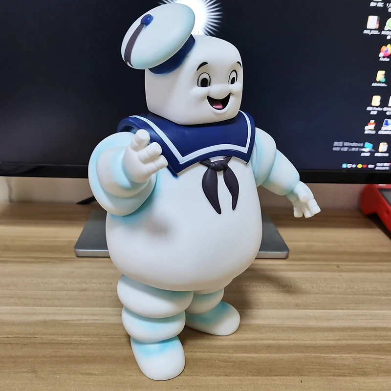 Ghostbusters StayPuft Marshmallow Mann Figur Spielzeug 26 cm Statue Sammeln Modell Film Figur Puppe Auf Lager Schnelle Lieferung – Detail 11