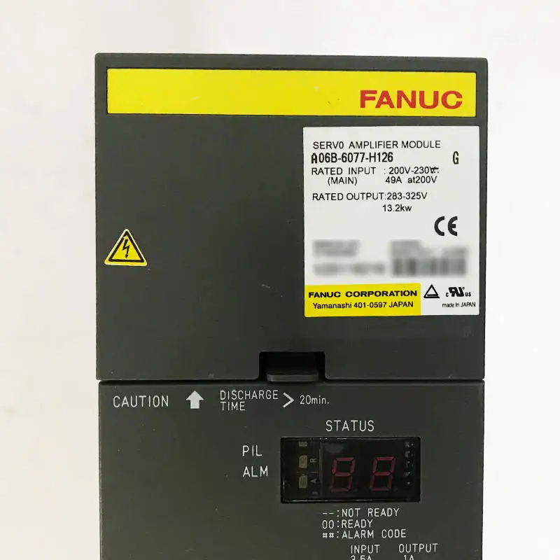 A06B-6077-H002 Function well  Fanuc Servo Amplifier Module