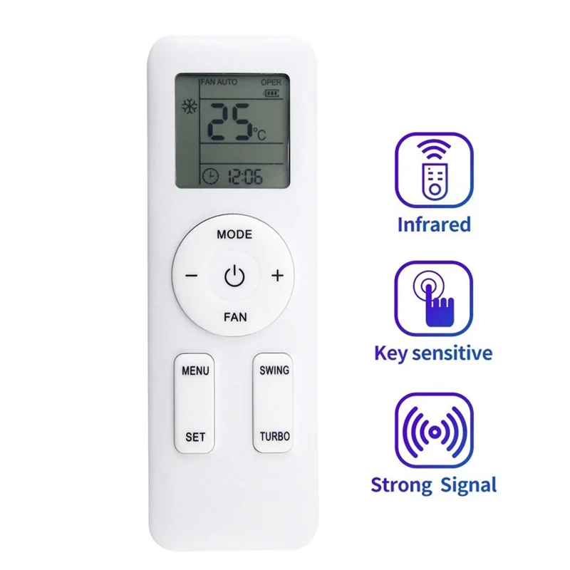 【التسريحات الأخيرة!】استبدل جهاز التحكم عن بعد YAY1F1 A/C لجهاز التحكم عن بعد لمكيف الهواء Gree YAY1F1