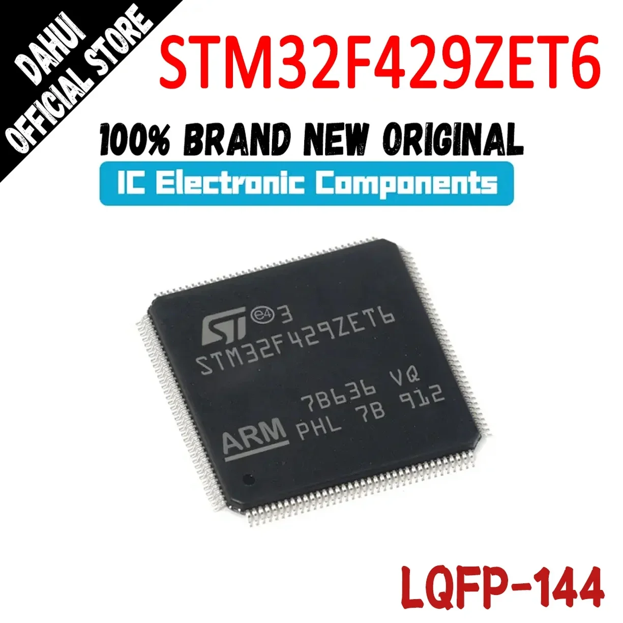 

STM32F429ZET6 STM32F429ZE STM32F429 STM32F STM32 STM IC MCU Chip LQFP144