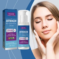 EELHOE Crema de progesterona para menopausia Mujer mayor de mediana edad Progesteronas Mujeres Equilibrio hormonal Crema de estrógeno para menopausia