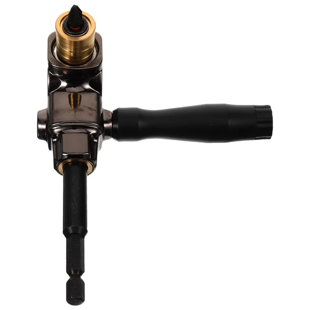 

90 Degree Rotation Electric Drill Corner Device Quick Change Holder Flexible Bit Holder Screwdriver Direction Changer