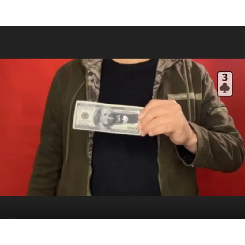 FIRE INK U.S. by Marcos Cruz Magic Trick Money Magia Mentalism Magia Magie Magicians Prop Accessory