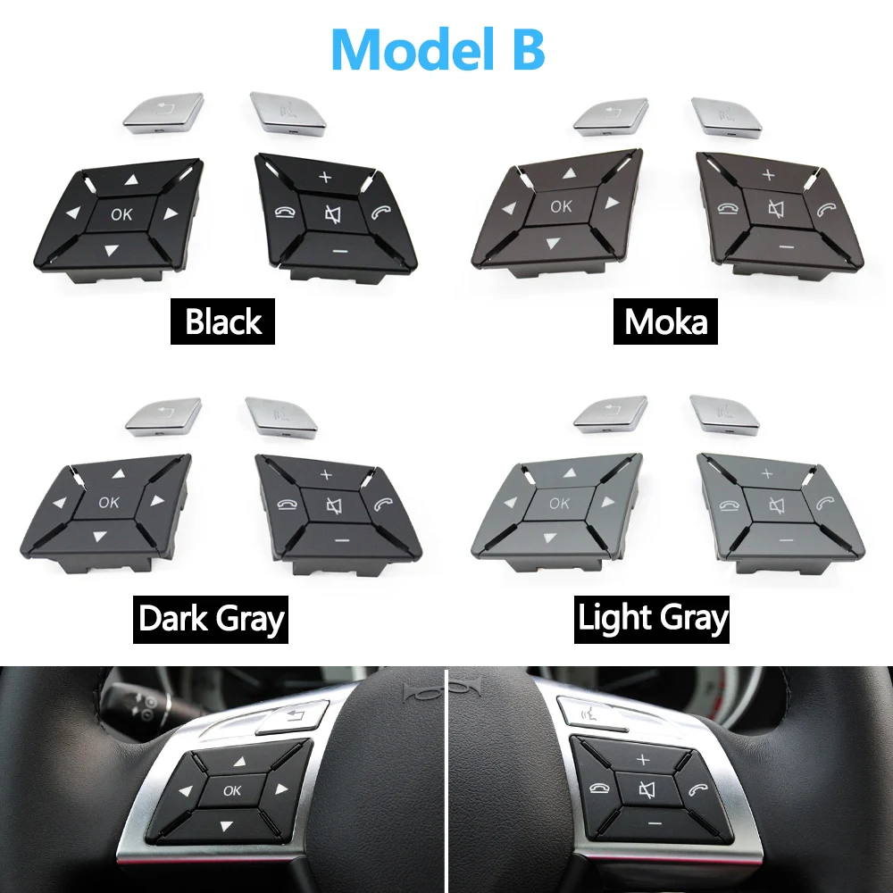 W204 Auto Stuurwiel Schakelaar Multi-Functionele Knop Voor Mercedes Benz C E A Glk Klasse X204 W212 W156 W246 W207 W117 W218