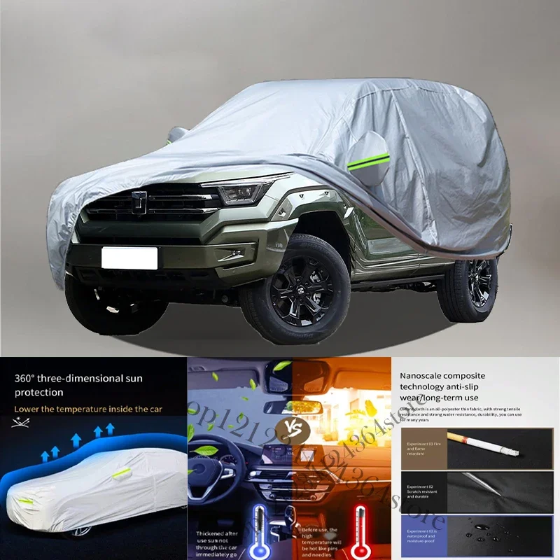 

For Tank 400 Auto Anti snow Anti dust Anti-uv Anti peeling paint And Anti Rainwater 210t car cover Car cover protection