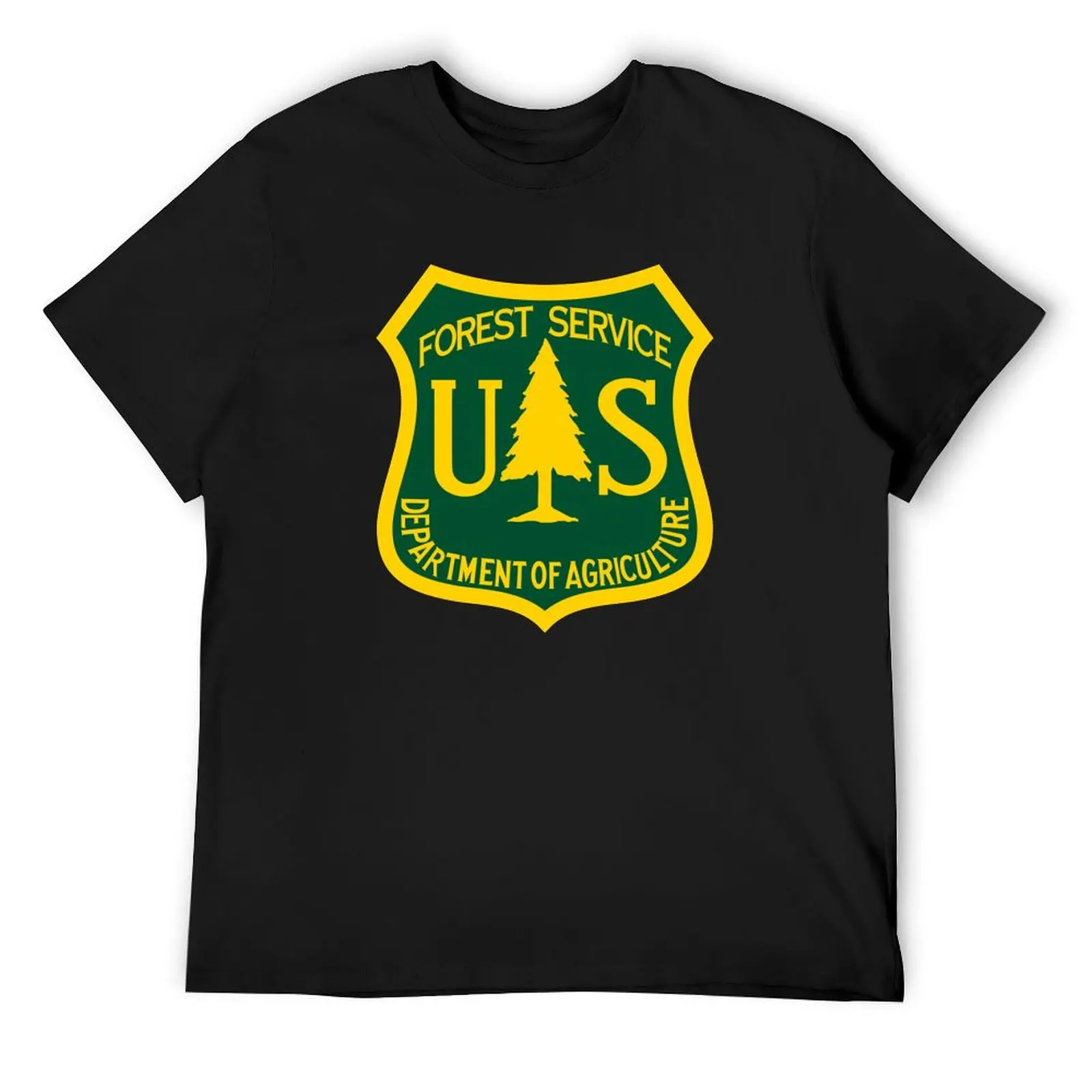 The U.S. Forest Service Logo T-Shirt designer shirts Blouse sweat plain white t shirts men