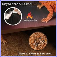 Good-Reptile Mat,Reptile Terrarium Substrate Liner For Leopard Gecko, Lizard,Snake,Tortoise,Reptile Flooring