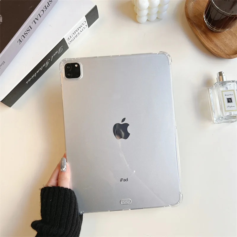 Shockproof Silicon Case for Ipad Pro 11 2022 2021 Air 5 Air 4 10.9 Back Shell Cover 10.2 7 8 9th Pro 10.5 Air 3 9.7 Air 1 2 Case