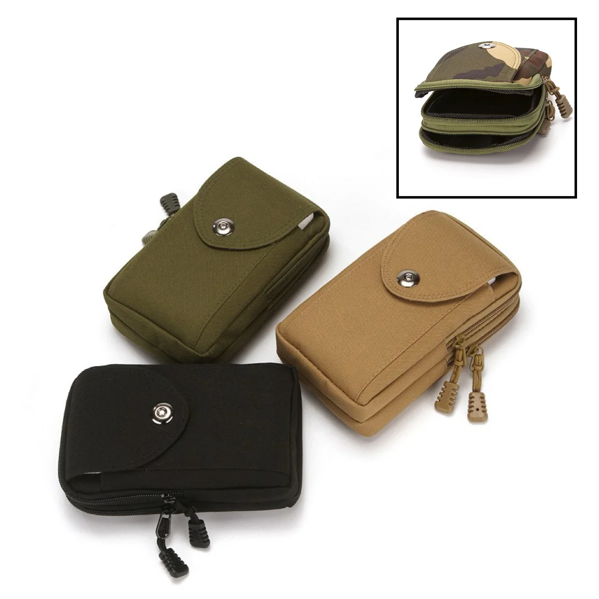 OPHIDIAN  Cell Phone Bag Mountaineering Portable Storage Cell Phone Bag Outdoor Multifunctional Cell Phone Waist Bag