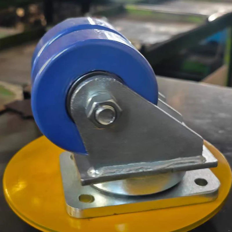 Robuste industrielle Doppelrollen aus Polyurethan