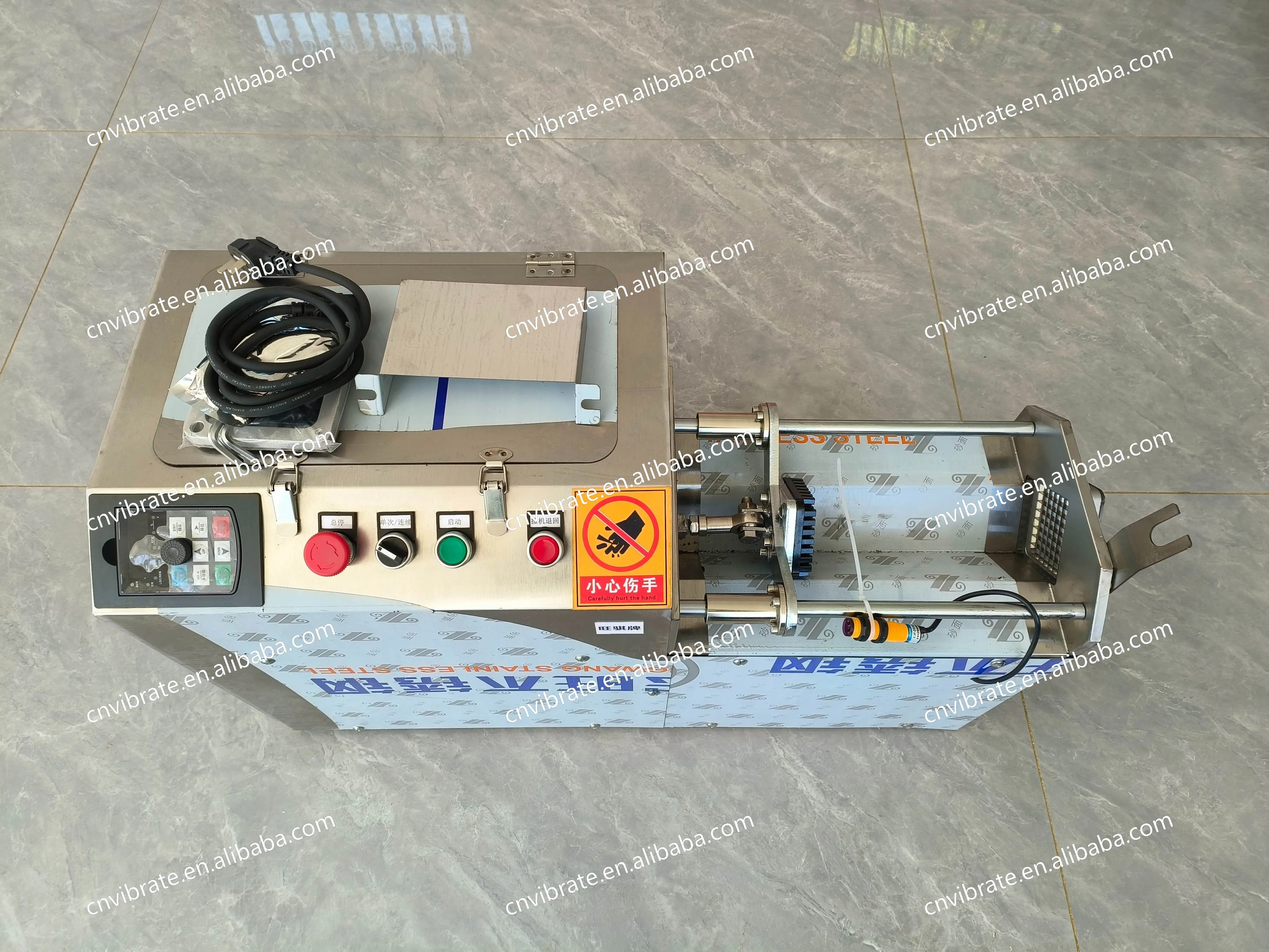 VBJX Affettatrice elettrica professionale industriale per patate e carote in acciaio inossidabile