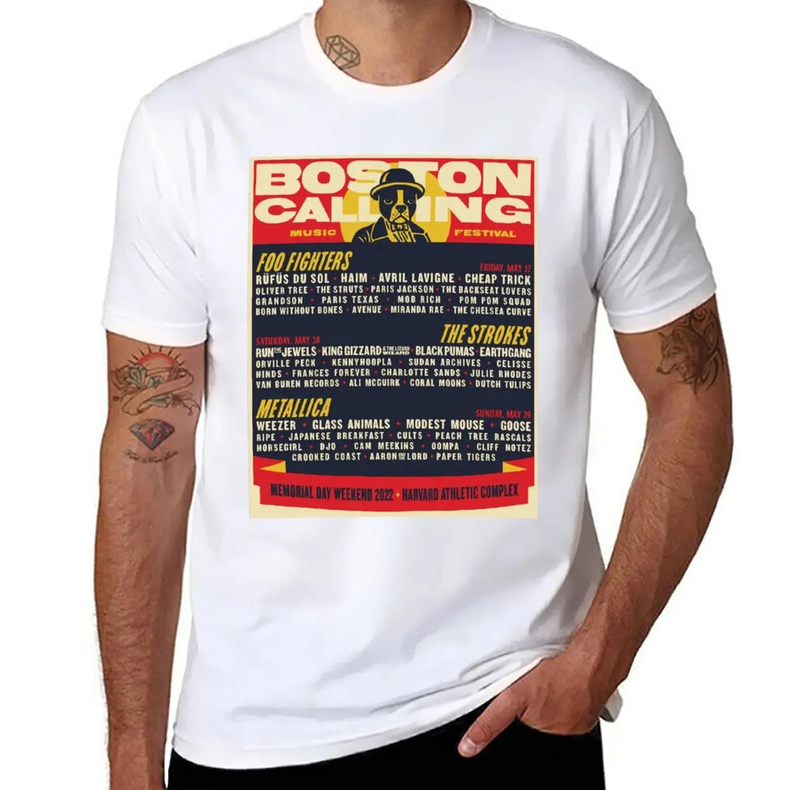 New boston music festival 2022 lineup masapril T-Shirt t-shirts man tops mens graphic t-shirts pack