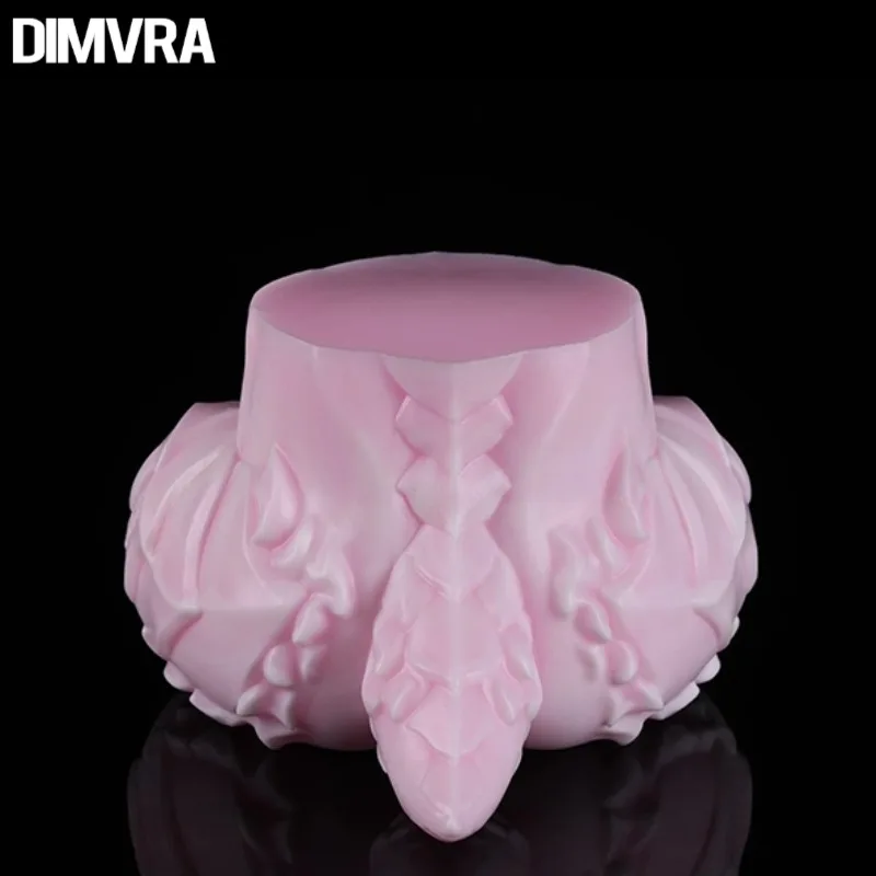 DIMVRA Sakura Anime Dragon Buttocks Masturbator Soft touch, pink hole, male molded sex toy. view 4