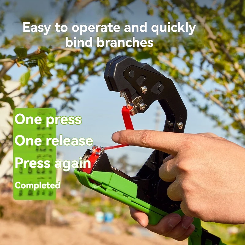 Portable Plant Vine Tying Gun Tapetool Labor Saving Equipment For Grape, Tomato, Cucumber Branch Binding And Nursery Use