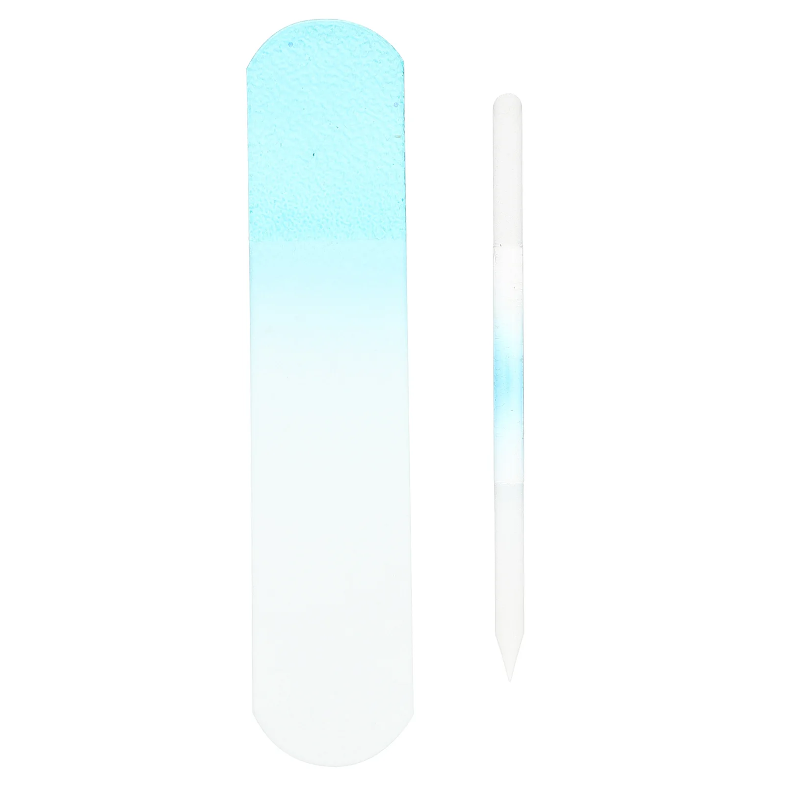 

2Pcs Professional Glass Nail Files for Women Fingernail Files Reusable Smooth Nail Care Tool for Natural and Acrylic Nails