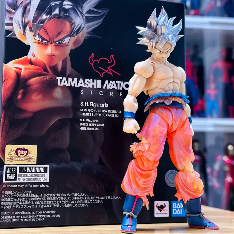 

In Stock Bandai Tnt Dragon Ball S.H.Figuarts Shf Tnt Son Goku Ultra Instinct Limits Super Surpassedi Trendy Toys Christmas Gifts