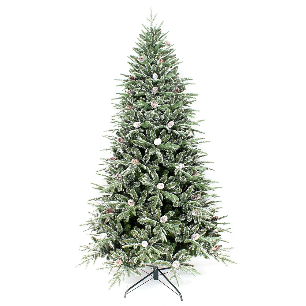 

1.2m / 4.0m crypto mix Snow pine cone Christmas Tree Christmas New Year mall Home garden decoration