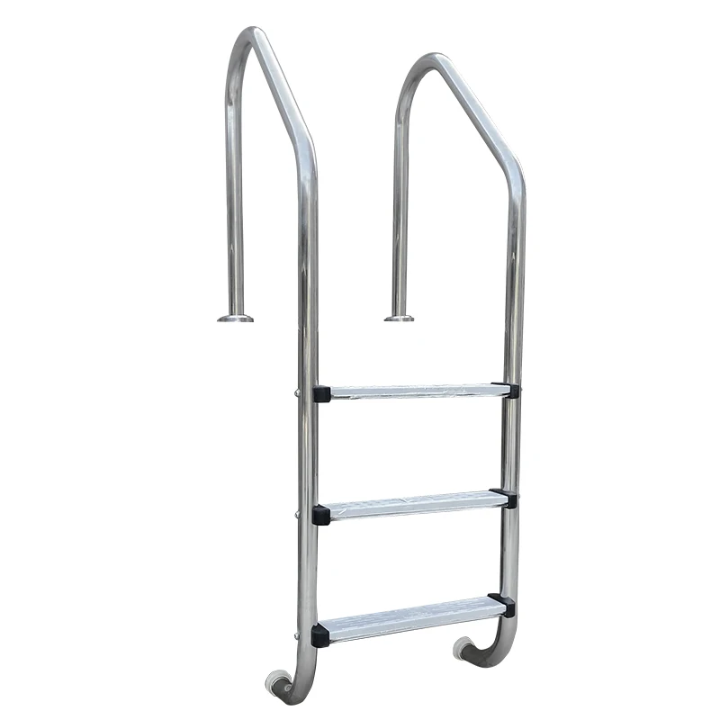 

Thickened stainless steel ladder for swimming pool escalator