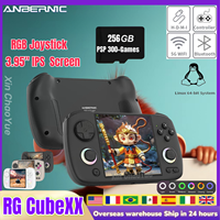 ANBERNIC RGCubeXX Retro Handheld Games Console Linux RGB Joystick Video Gaming Player RG Cube xx Supports WIFI HD TV Connection