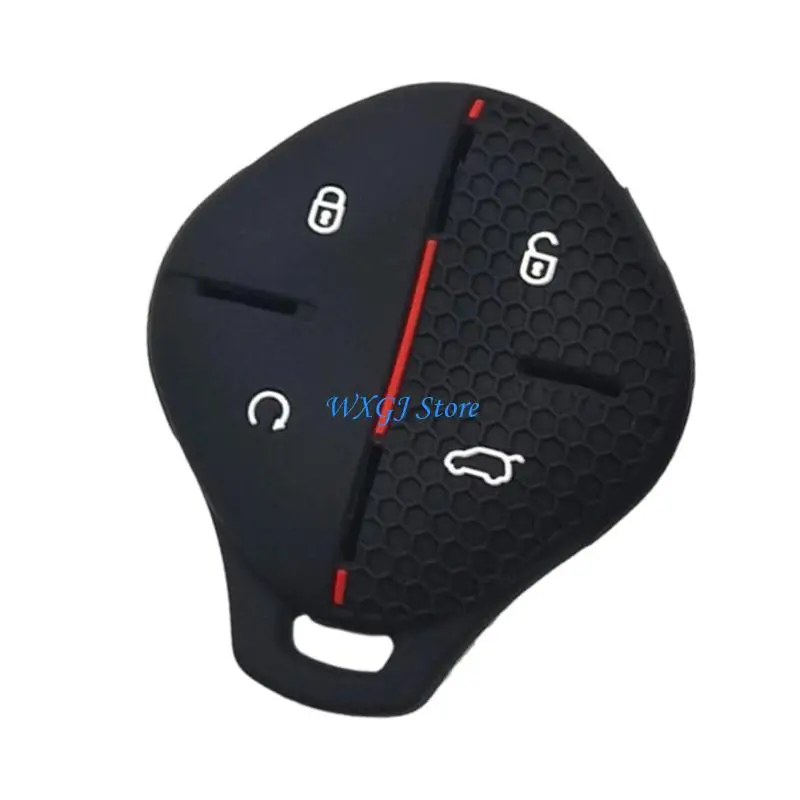 37JE 4 Button Silicone Cover Easy Installation Shell Replacement Cover