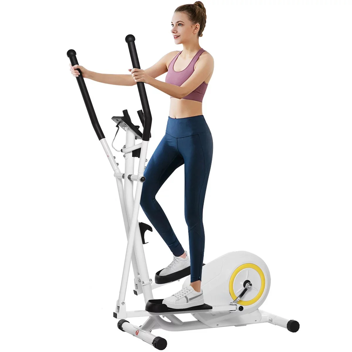 Sistema de freno magnético plegable de la máquina del entrenador elíptico casero y comercial para el gimnasio y el uso interior