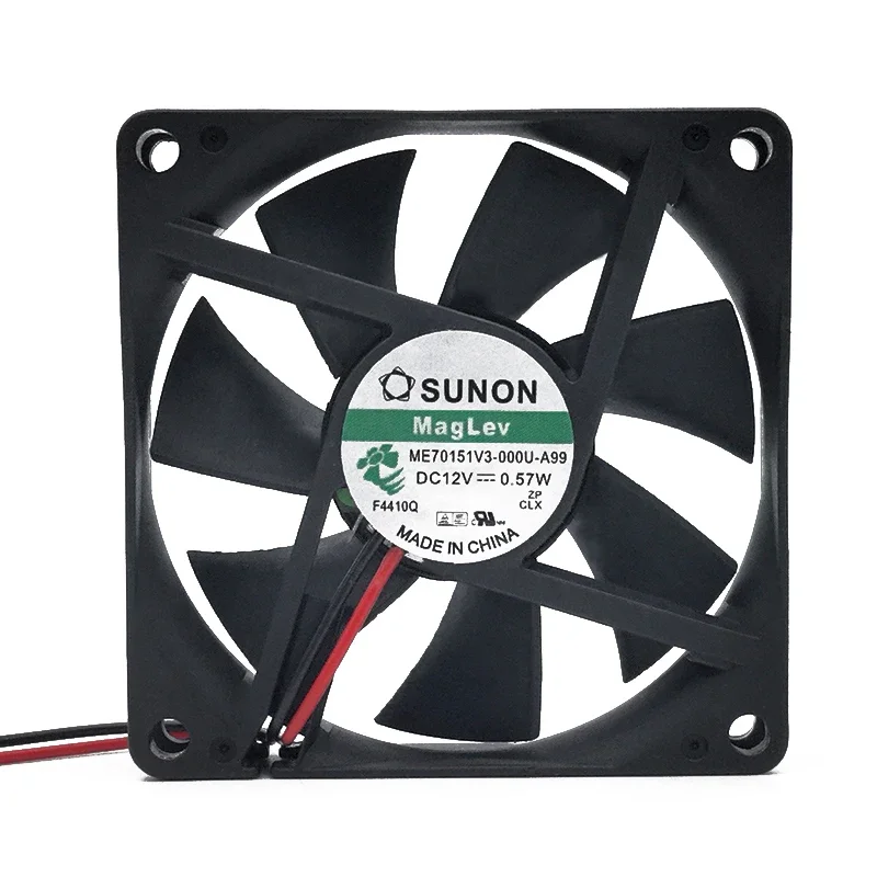 

70*70*15MM ME70151V3-000U-A99 SUNON 7015 12V 0.57W Silent Magnetic Suspension Cooling Fan 7CM