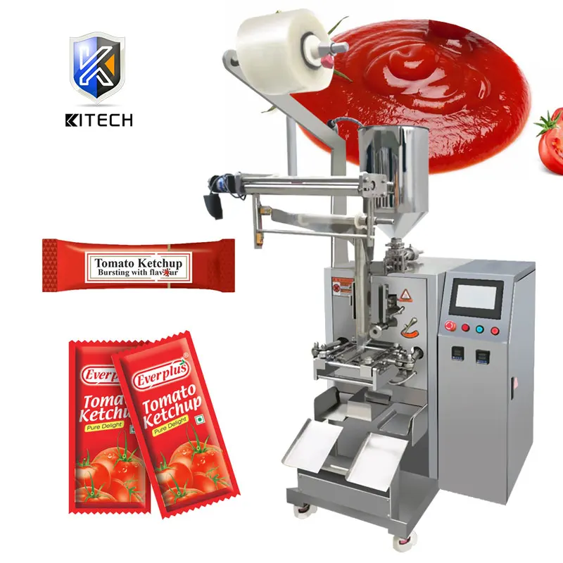 Automatic Tomato Paste Sauce Ketchup Sealing Filling Packing Machine