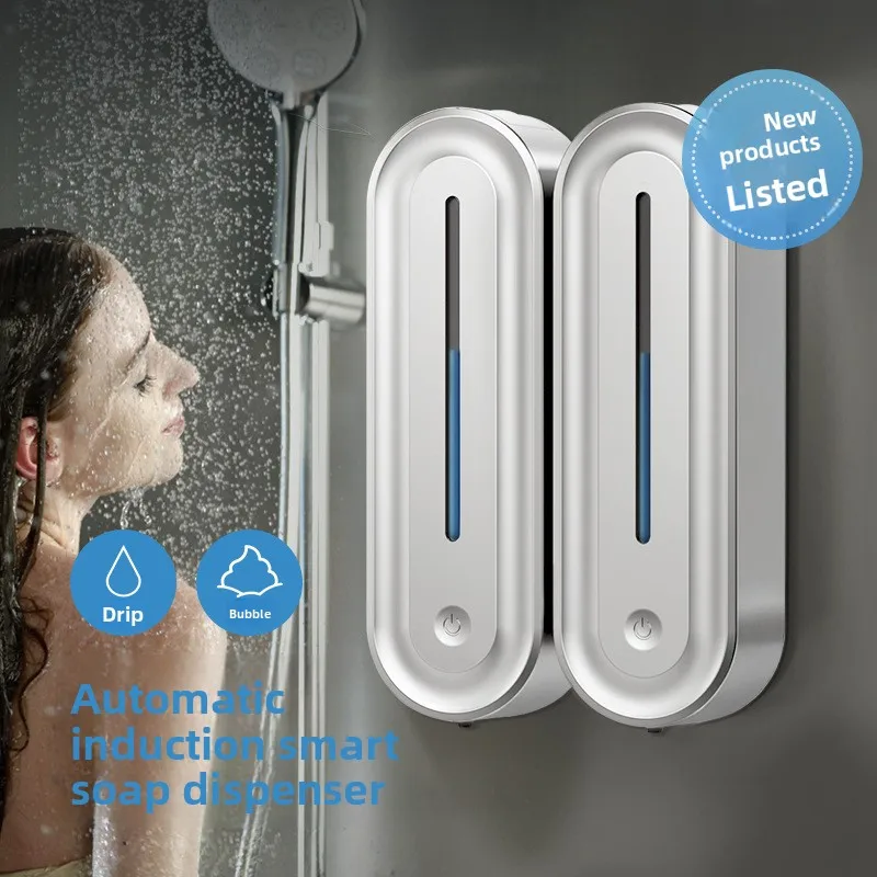 

2025 New Wall-mounted Electric Automatic Sensor Liquid Dispenser for Shampoo, Body Wash and Conditioner in The Shower Room