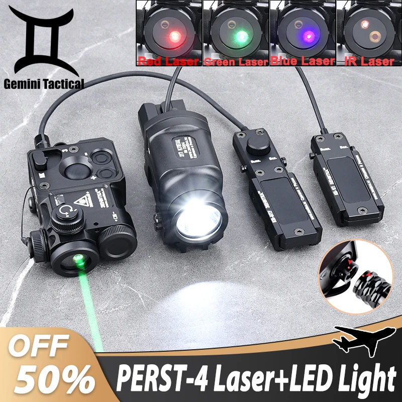 

Tactical All Metal Zenitco Perst-4 Red Green Blue Dot IR Aiming Indicator WADSN Klesch 1S 2U 2P White LED Hight Light Flashlight