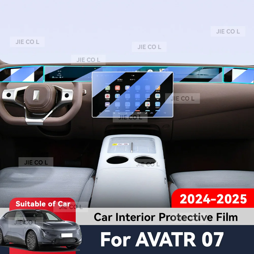 

Auto Central Control Screen TPU Navigation Anti Scratch interior Protection Film GPS Navigation For AVATR 07 2024 2025