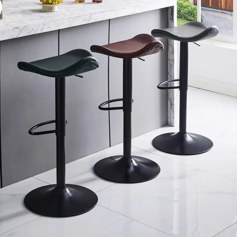 Bar chairs, home beauty chairs, rotating lift-up front desk cashier, high legs, office work