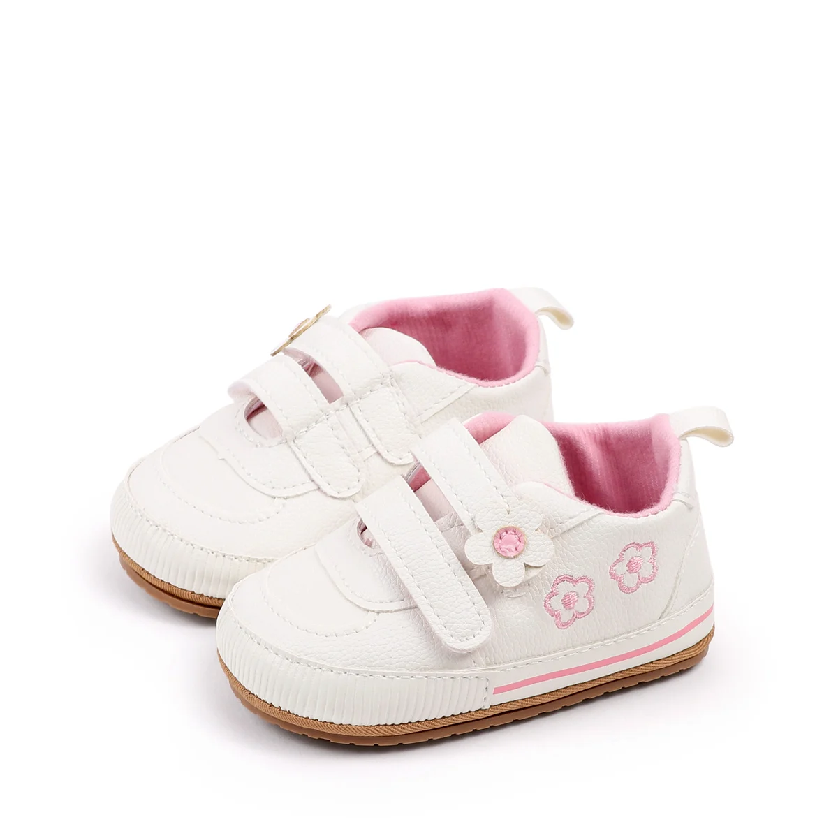أحذية أطفال خفيفة الوزن بتصميم جديد للصيف والخريف، أحذية بيضاء عصرية بنعل ناعم للرضع، أحذية كاجوال #3