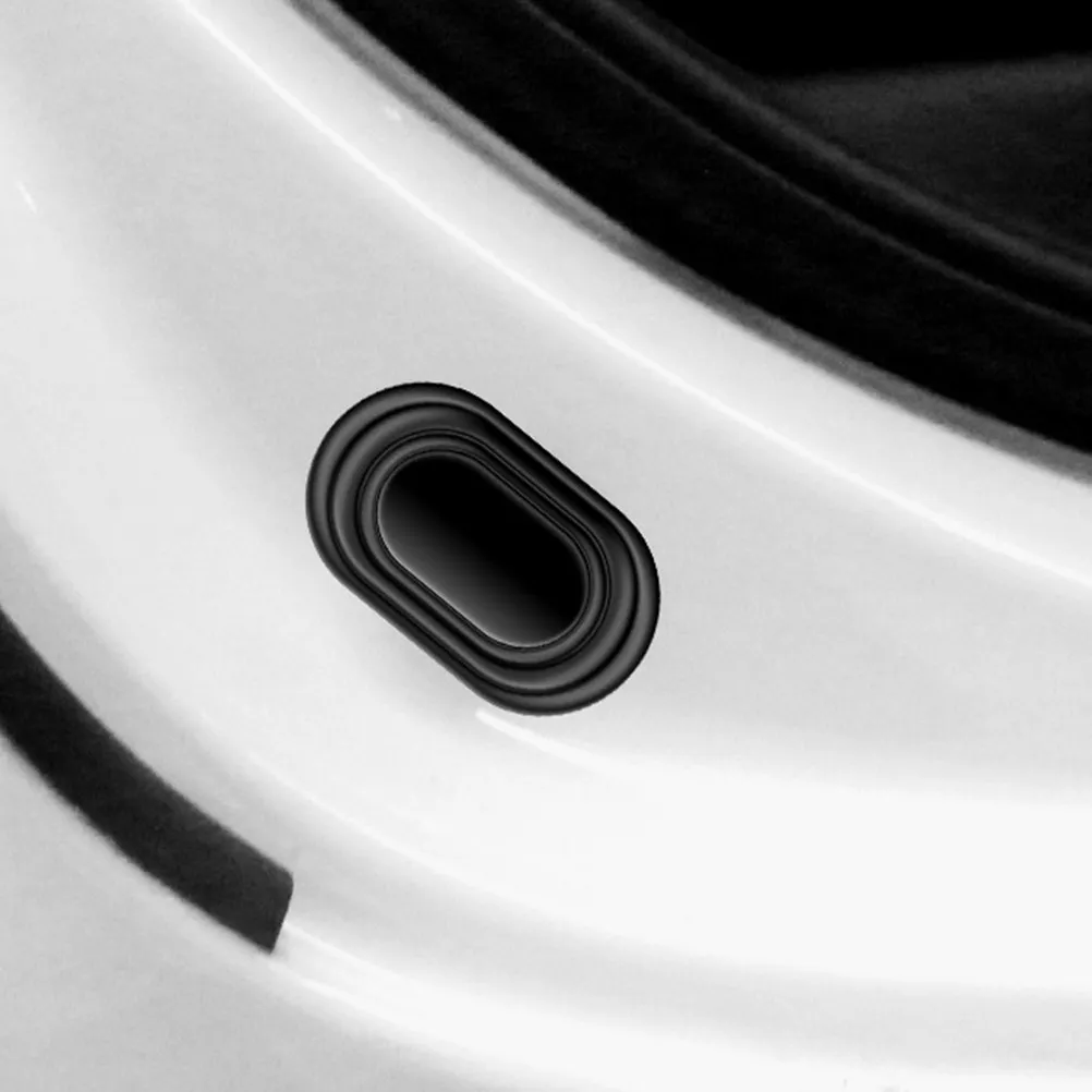10Pcs Car Door Protector Guard Shock Absorber Pad Silicone Noise Reduction Vibration Dampening Bumper Protector for All Vehicles