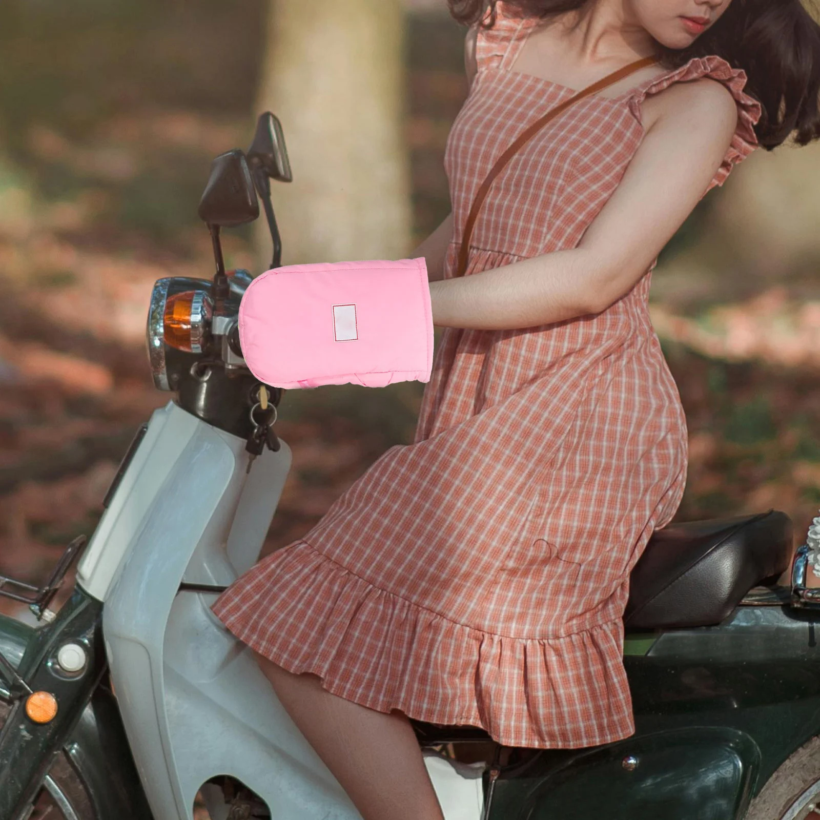 

1Pair Motorcycle Winter Handlebar Gloves Durable Oxford Cloth Scooter Gloves Cold Resistant Covers Atv Hand Warmers